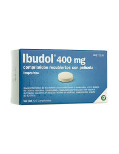 Ibudol 400 mg comprimidos recubiertos con pelicula efg