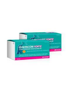 Gaviscon forte 24 comprimidos masticables