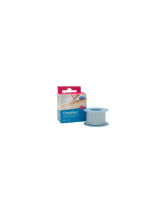 ESPARADRAPO HIPOALERGICO OMNIFILM 1 UNIDAD 5 M X 2,5 CM FILM TRANSPARENTE
