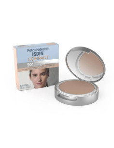 FOTOPROTECTOR ISDIN COMPACT SPF 50+ MAQUILLAJE COMPACTO OIL-FREE 1 ENVASE 10 G COLOR ARENA