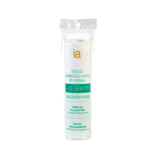 INTERAPOTHEK ALGODON DESMAQUILLAJE  80 DISCOS