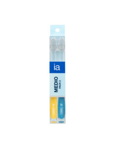 INTERAPOTHEK CEPILLO DENTAL MEDIO PACK 2