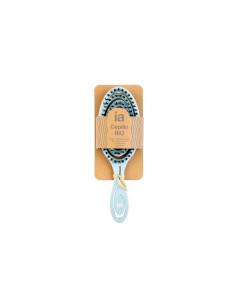 CEPILLO DESENREDANTE PELO BIO INTERAPOTHEK 1 UNIDAD COLOR AZUL PASTEL