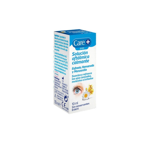 CARE+ SOLUCION OFTALMICA CALMANTE CON EXTRACTOS NATURALES  1 ENVASE 10 ML