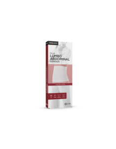 FAJA LUMBOABDOMINAL CERRADA FARMALASTIC 1 UNIDAD TALLA MEDIANA COLOR BLANCO