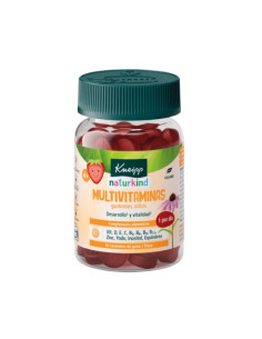 KNEIPP GUMMIES NIÑOS MULTIVITAMINAS  30 CARAMELOS DE GOMA SABOR FRESA