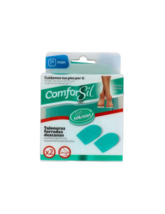 TALONERAS DESCANSO COMFORSIL SILICONA 2 UNIDADES TALLA S CC214S