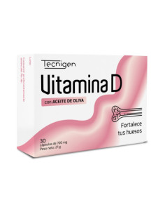 TECNIGEN VITAMINA D  30 CAPSULAS