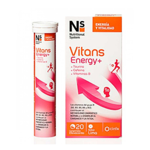 VITANS ENERGY+  20 COMPRIMIDOS EFERVESCENTES