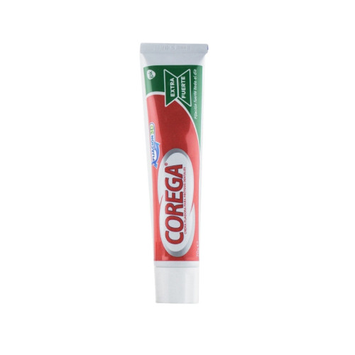COREGA CREMA EXTRA FUERTE ADHESIVO PROTESIS DENTAL 1 TUBO 70 G SABOR MENTA