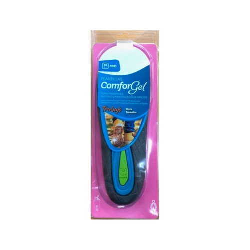 PLANTILLAS TRABAJO COMFORGEL MUJER 2 UNIDADES