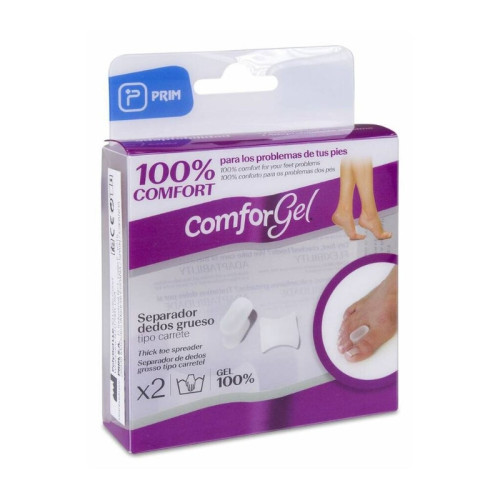 SEPARADEDOS EN CARRETE GRUESO COMFORGEL 2 UNIDADES TALLA M