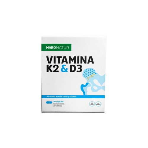 MABO VITAMINA K2 & D3  30 CAPSULAS