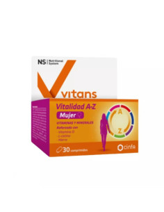 NS VITANS VITALIDAD A-Z MUJER  30 COMPRIMIDOS
