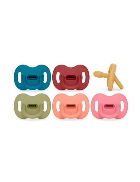 CHUPETE SILICONA FISIOLOGICO SUAVINEX TODOSILICONA 6 - 18 MESES 1 UNIDAD