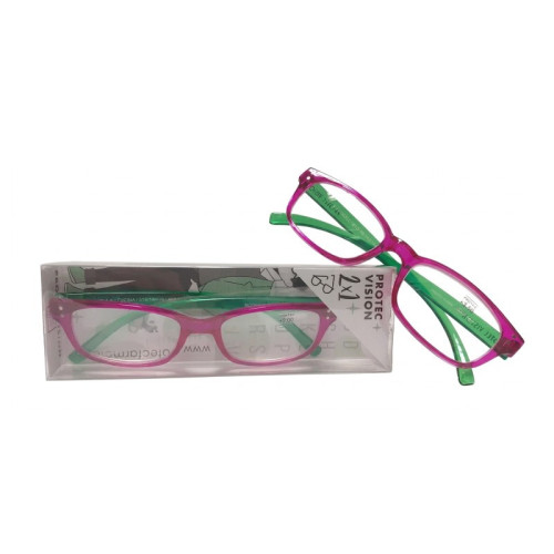 PROTECVISION 2X1 A FUCSIA +1.50