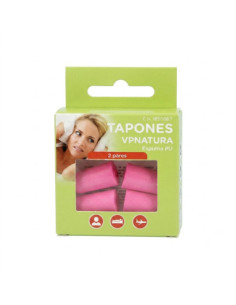 VP NATURA TAPONES OIDO ESPUMA CONICOS 3 PARES