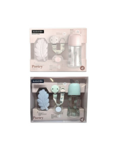 MORDEDOR SILICONA SUAVINEX SELECTION POETRY 0 - 6 MESES 1 UNIDAD SET REGALO