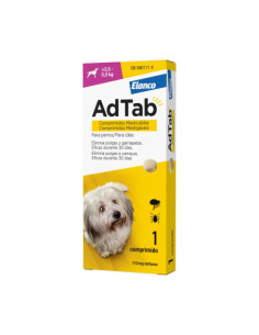 ADTAB 112 MG 1 COMPRIMIDO MASTICABLE PARA PERROS (DE 2,5-5,5 KG)