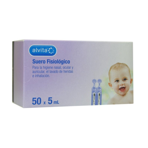 ALVITA SUERO FISIOLOGICO 50 X 5 ML