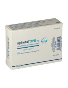 APIRETAL 325 MG 24 COMPRIMIDOS BUCODISPERSABLES