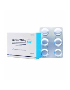 APIRETAL 500 MG 24 COMPRIMIDOS BUCODISPERSABLES
