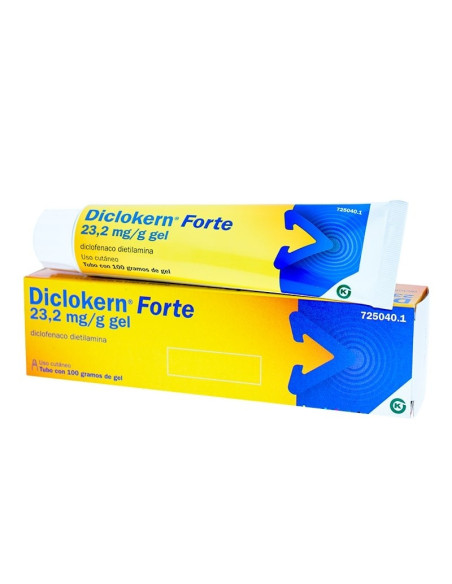 DICLOKERN FORTE 23,2 MG/G GEL CUTANEO 1 TUBO 100 G