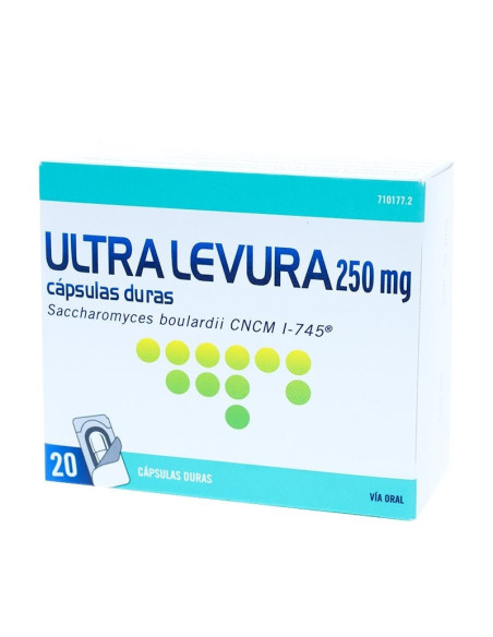 ULTRA-LEVURA 250 MG 20 CAPSULAS (BLISTER)