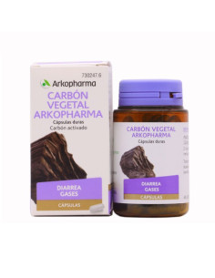 CARBON VEGETAL ARKOPHARMA 225 MG 45 CAPSULAS