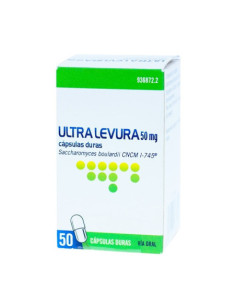 ULTRA-LEVURA 50 MG 50 CAPSULAS
