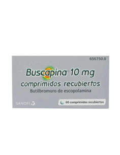 BUSCAPINA 10 MG 60 COMPRIMIDOS RECUBIERTOS