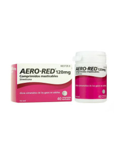 AERO RED 120 MG 40 COMPRIMIDOS MASTICABLES