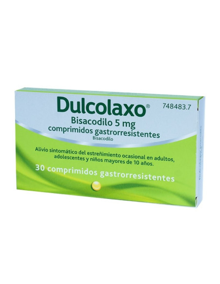 DULCOLAXO BISACODILO 5 MG 30 COMPRIMIDOS GASTRORRESISTENTES