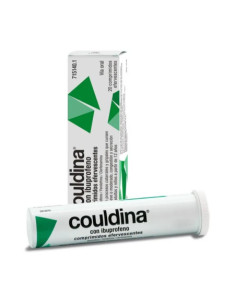 COULDINA CON IBUPROFENO 400 MG/2 MG/7,5 MG 20 COMPRIMIDOS EFERVESCENTES