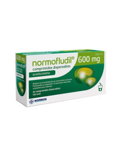NORMOFLUDIL FORTE 600 MG 20 COMPRIMIDOS DISPERSABLES
