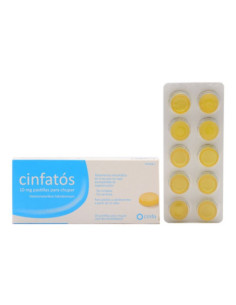 CINFATOS ANTITUSIVO 10 MG 20 PASTILLAS PARA CHUPAR