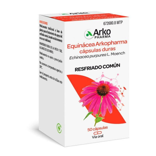 EQUINACEA ARKOPHARMA 250 MG 50 CAPSULAS
