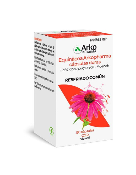 EQUINACEA ARKOPHARMA 250 MG 50 CAPSULAS