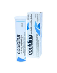 COULDINA CON ACIDO ACETILSALICILICO 500 MG/2 MG/7,5 MG 20 COMPRIMIDOS EFERVESCENTES