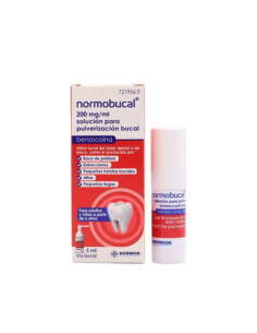 NORMOBUCAL 200 MG/ML SOLUCION PARA PULVERIZACION BUCAL 1 FRASCO 5 ML