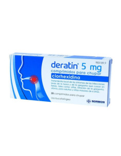 DERATIN 5 MG 20 COMPRIMIDOS PARA CHUPAR