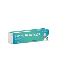 LAVIRK 50 MG/G GEL CUTANEO 1 TUBO 5 G + BOMBA DOSIFICADORA
