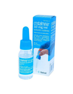CRISTALMINA 10 MG/ML SOLUCION CUTANEA 1 FRASCO 25 ML