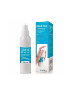 CRISTALMINA 10 MG/ML SOLUCION PARA PULVERIZACION CUTANEA 1 FRASCO 125 ML