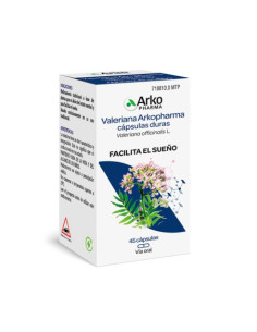 VALERIANA ARKOPHARMA 350 MG 45 CAPSULAS