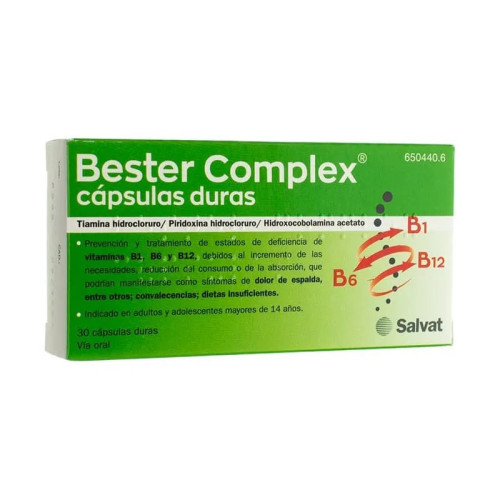 BESTER COMPLEX 30 CAPSULAS