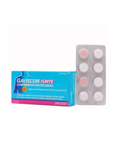 GAVISCON FORTE 24 COMPRIMIDOS MASTICABLES