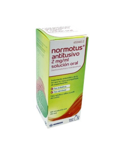 NORMOTUS ANTITUSIVO 2 MG/ML SOLUCION ORAL 1 FRASCO 200 ML