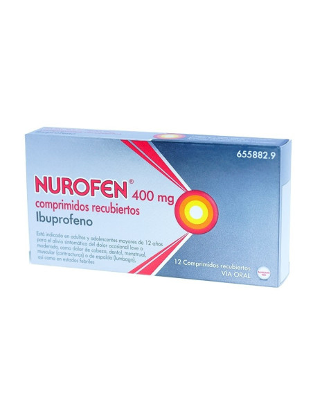 NUROFEN 400 MG 12 COMPRIMIDOS RECUBIERTOS