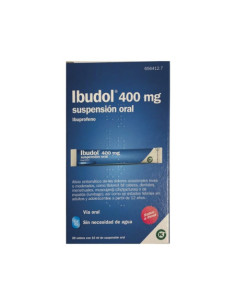 IBUDOL 400 MG 20 SOBRES SUSPENSION ORAL 10 ML